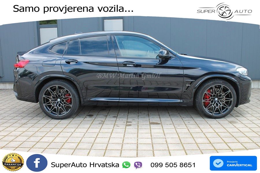 BMW X4 M Competition 3.0 (510 KS) xDrive Steptronic LED+GR SJED+ACC