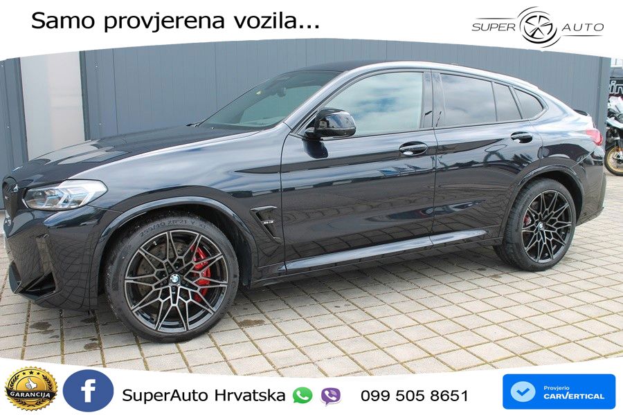 BMW X4 M Competition 3.0 (510 KS) xDrive Steptronic LED+GR SJED+ACC