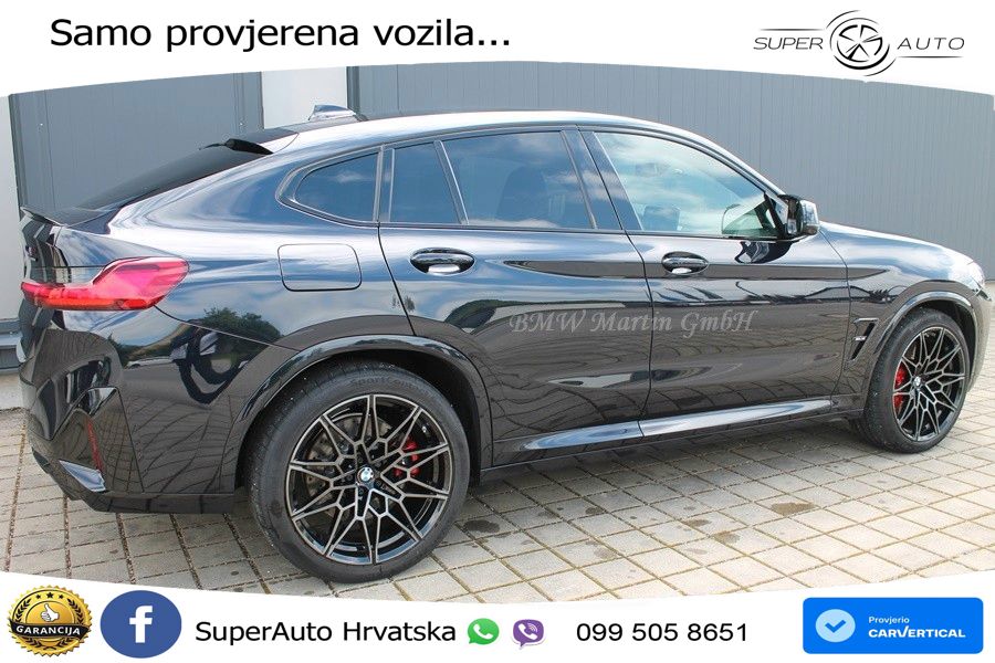 BMW X4 M Competition 3.0 (510 KS) xDrive Steptronic LED+GR SJED+ACC