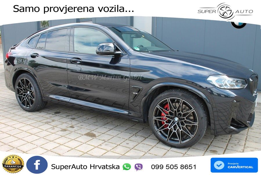 BMW X4 M Competition 3.0 (510 KS) xDrive Steptronic LED+GR SJED+ACC