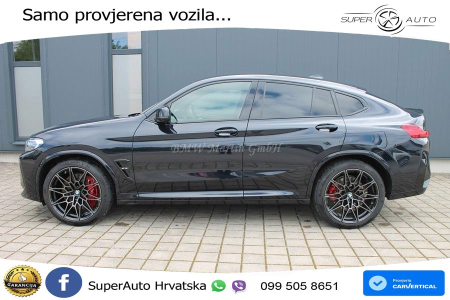 BMW X4 M Competition 3.0 (510 KS) xDrive Steptronic LED+GR SJED+ACC