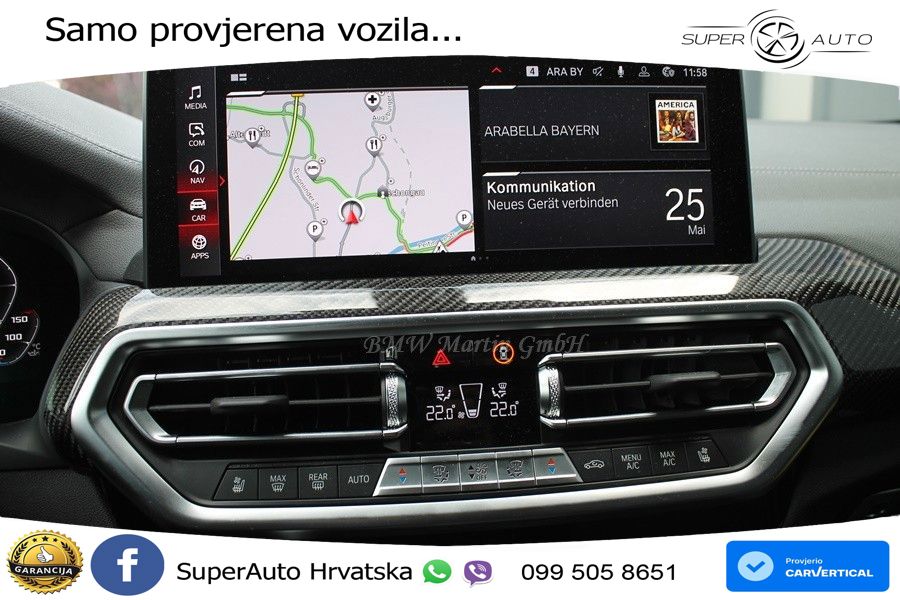 BMW X4 M Competition 3.0 (510 KS) xDrive Steptronic LED+GR SJED+ACC