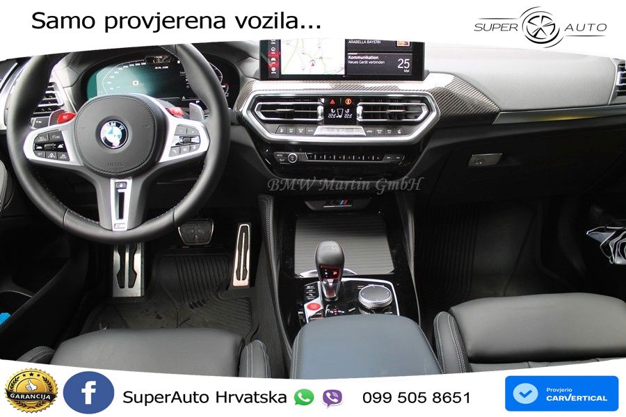 BMW X4 M Competition 3.0 (510 KS) xDrive Steptronic LED+GR SJED+ACC