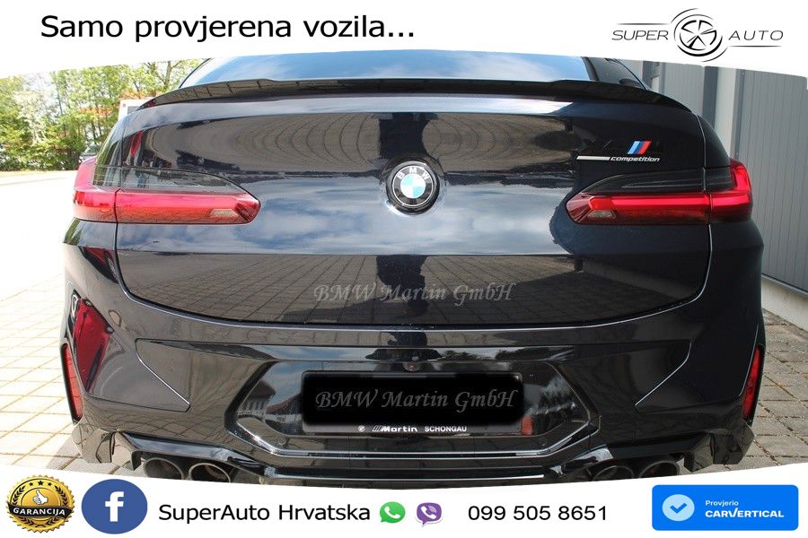 BMW X4 M Competition 3.0 (510 KS) xDrive Steptronic LED+GR SJED+ACC