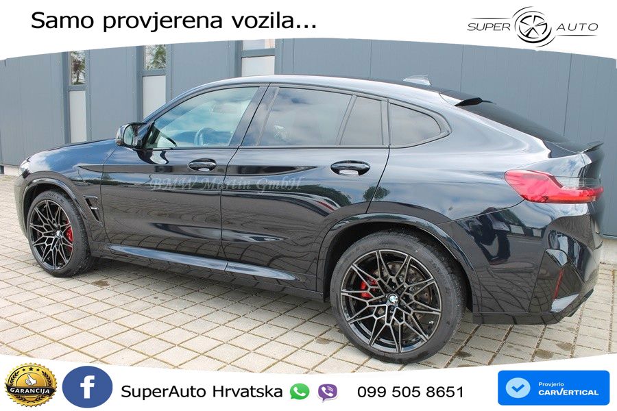 BMW X4 M Competition 3.0 (510 KS) xDrive Steptronic LED+GR SJED+ACC