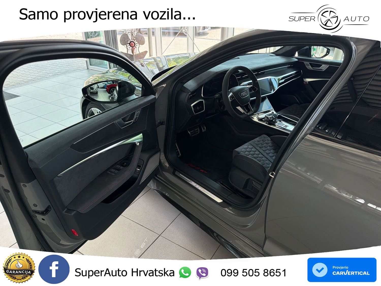 Audi RS6 Avant GT 4.0 TFSI V8 (630 KS) quattro tiptronic LED+GR SJED+ACC