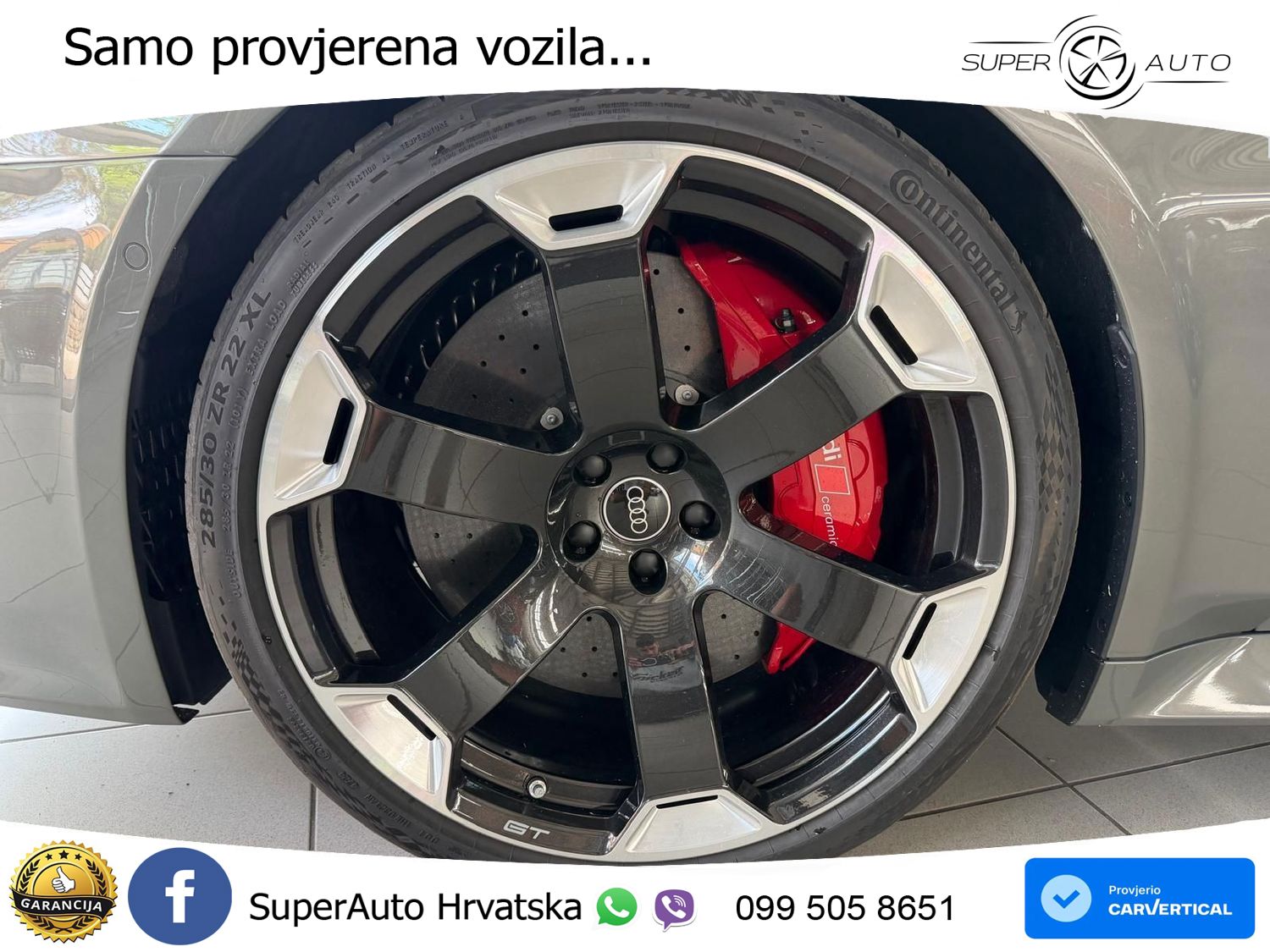Audi RS6 Avant GT 4.0 TFSI V8 (630 KS) quattro tiptronic LED+GR SJED+ACC