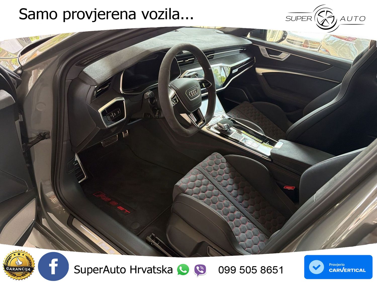 Audi RS6 Avant GT 4.0 TFSI V8 (630 KS) quattro tiptronic LED+GR SJED+ACC