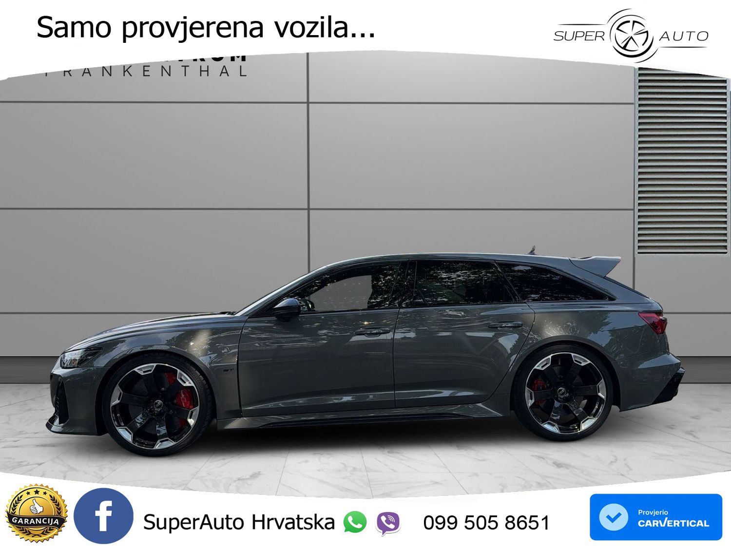 Audi RS6 Avant GT 4.0 TFSI V8 (630 KS) quattro tiptronic LED+GR SJED+ACC