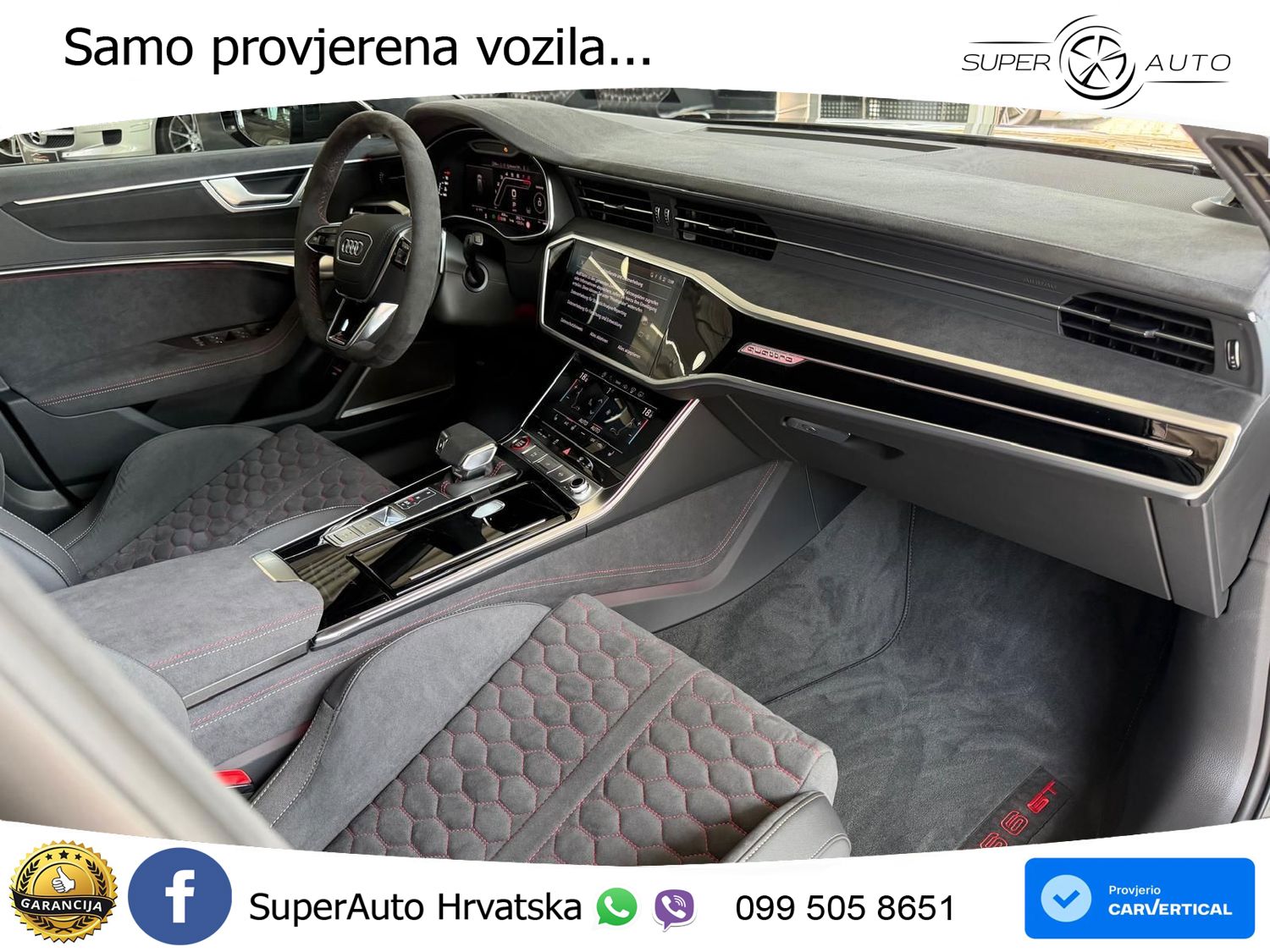 Audi RS6 Avant GT 4.0 TFSI V8 (630 KS) quattro tiptronic LED+GR SJED+ACC
