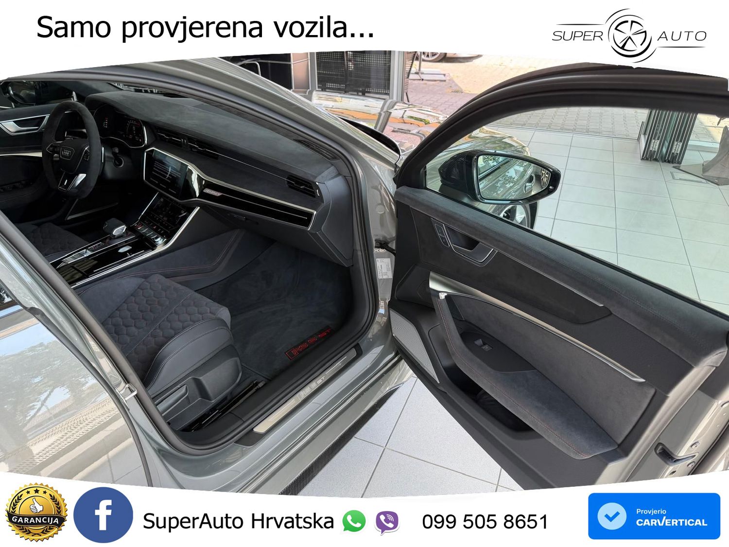Audi RS6 Avant GT 4.0 TFSI V8 (630 KS) quattro tiptronic LED+GR SJED+ACC