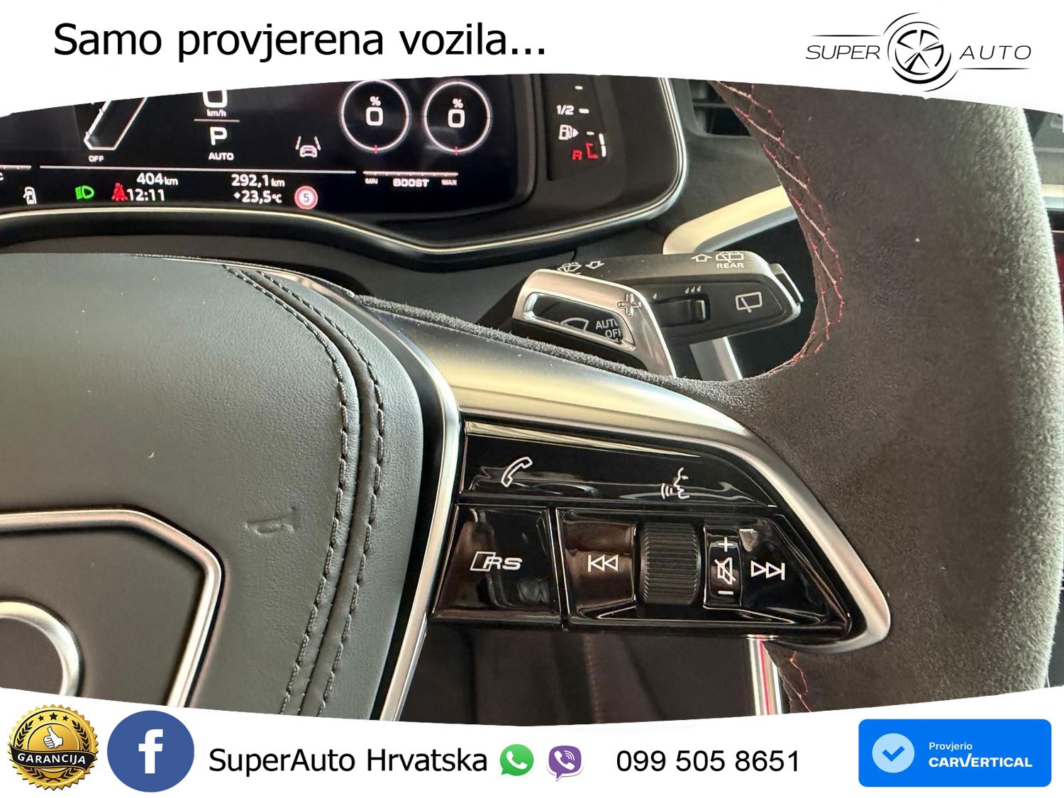 Audi RS6 Avant GT 4.0 TFSI V8 (630 KS) quattro tiptronic LED+GR SJED+ACC