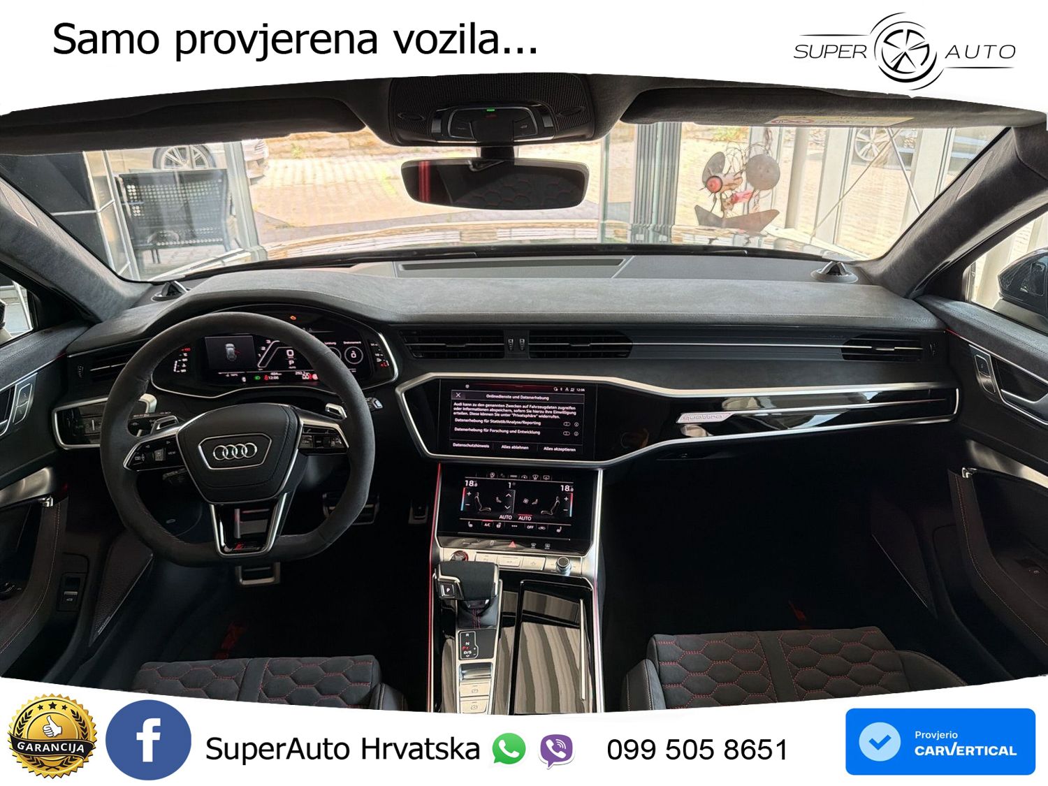 Audi RS6 Avant GT 4.0 TFSI V8 (630 KS) quattro tiptronic LED+GR SJED+ACC