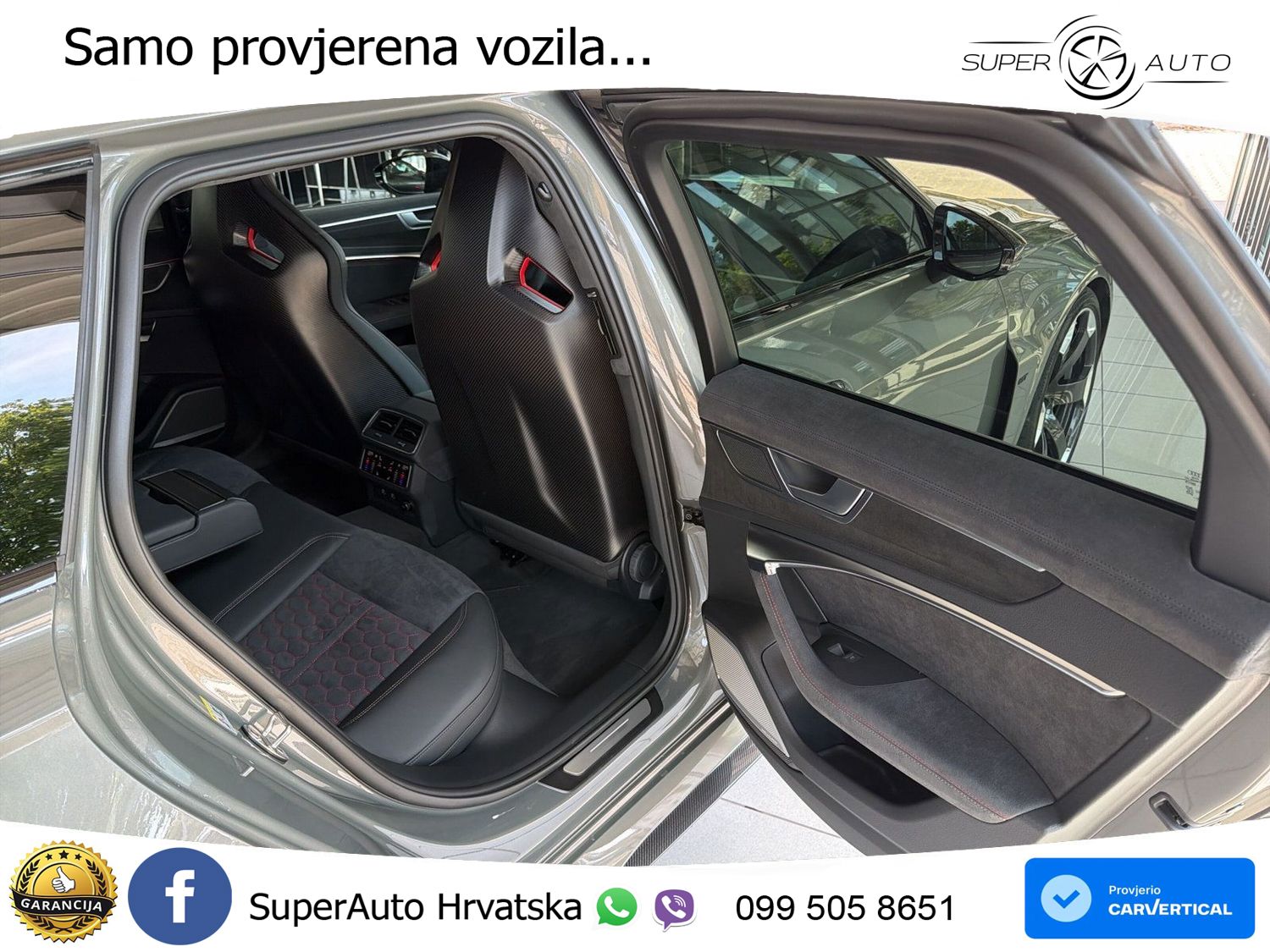 Audi RS6 Avant GT 4.0 TFSI V8 (630 KS) quattro tiptronic LED+GR SJED+ACC