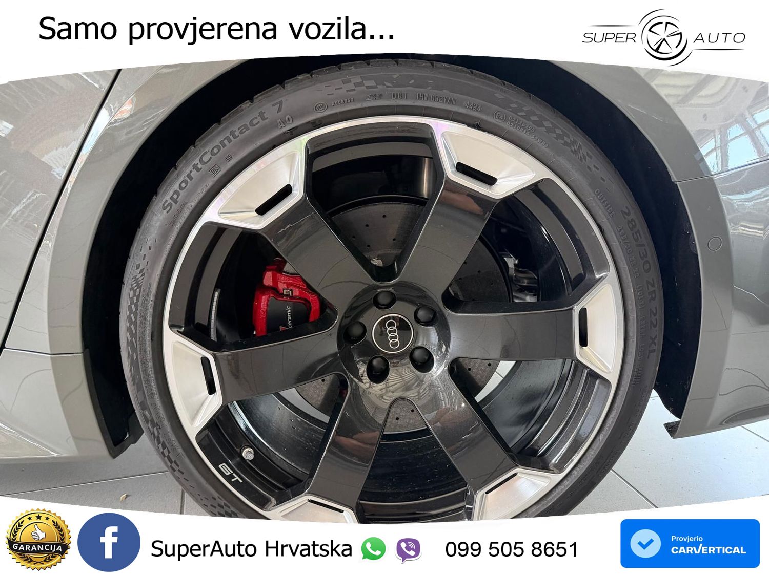 Audi RS6 Avant GT 4.0 TFSI V8 (630 KS) quattro tiptronic LED+GR SJED+ACC