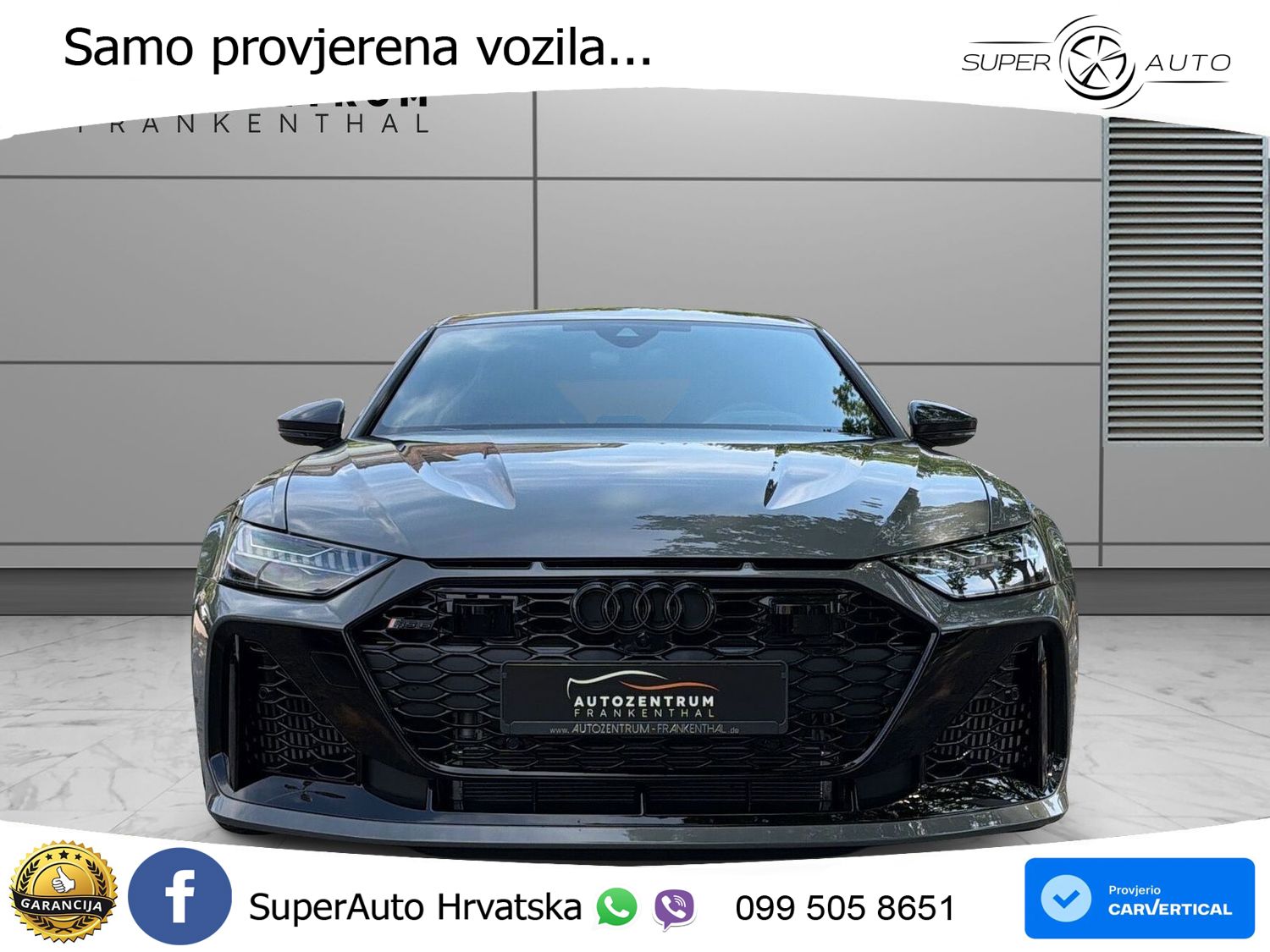 Audi RS6 Avant GT 4.0 TFSI V8 (630 KS) quattro tiptronic LED+GR SJED+ACC