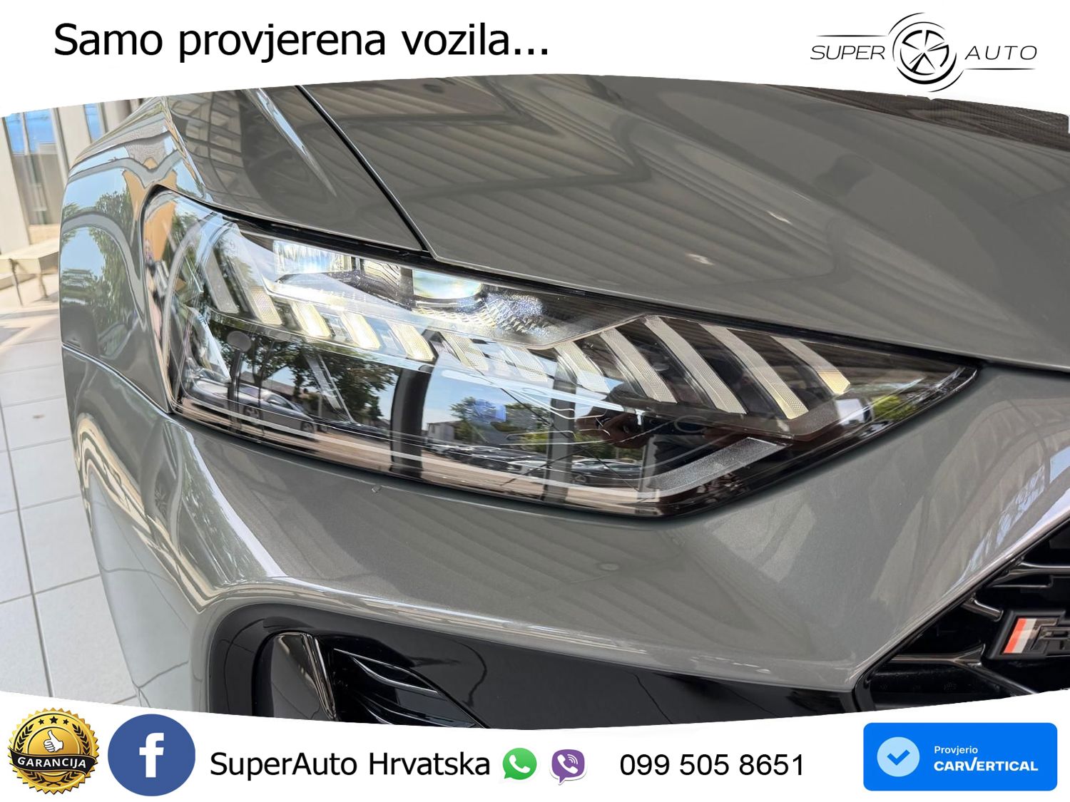 Audi RS6 Avant GT 4.0 TFSI V8 (630 KS) quattro tiptronic LED+GR SJED+ACC
