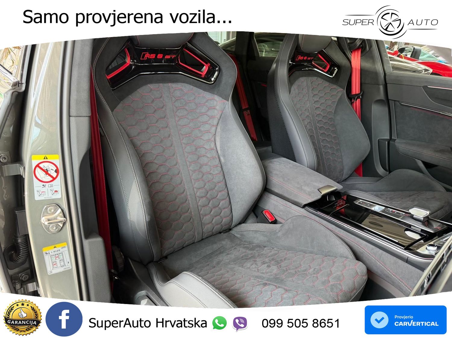Audi RS6 Avant GT 4.0 TFSI V8 (630 KS) quattro tiptronic LED+GR SJED+ACC