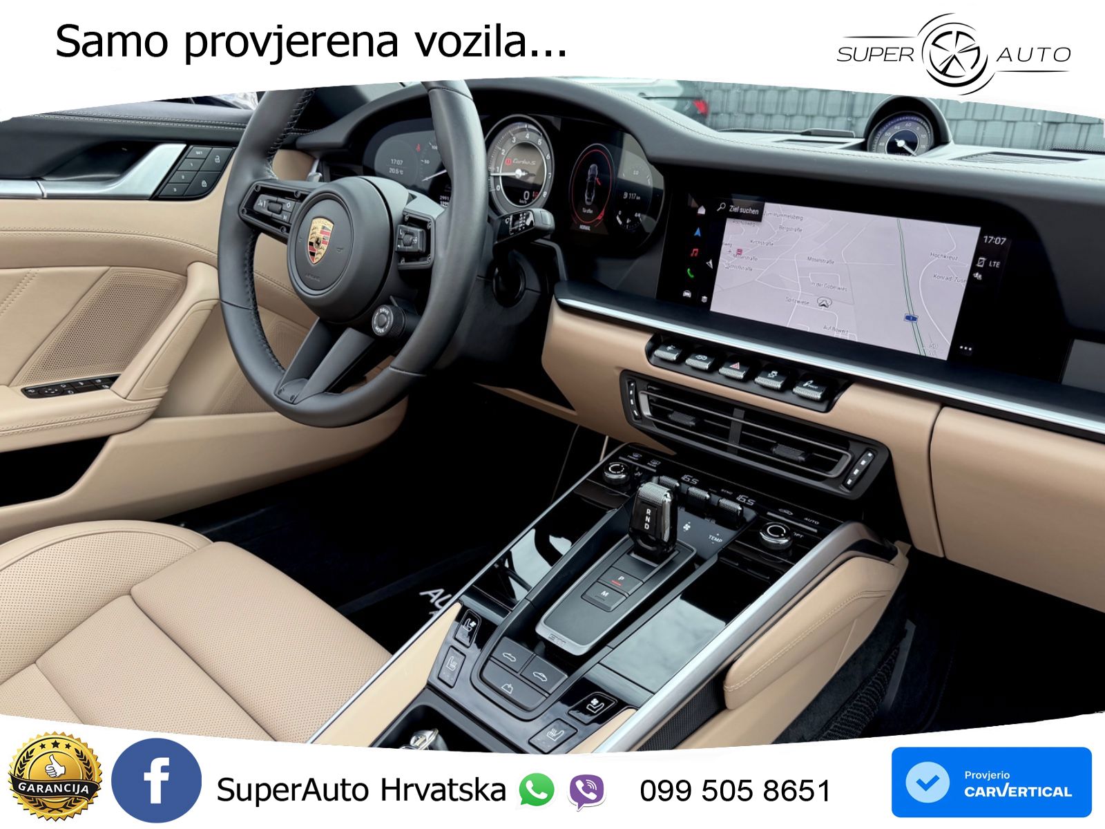 Porsche 911 Turbo S Cabriolet 3.8 (650 KS) PDK ZRAČNI+ACC+GR SJED+KAM