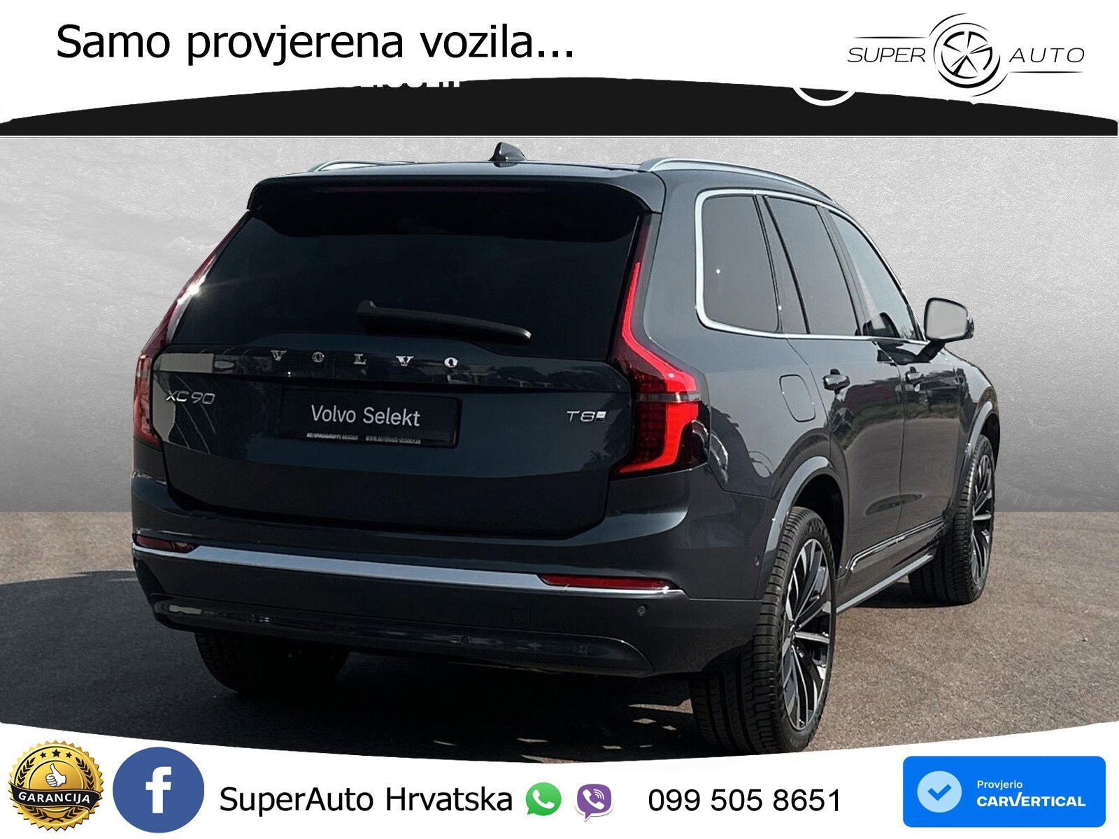 Volvo XC90 2.0 T8 AWD Automatic LED+GR SJED+ACC