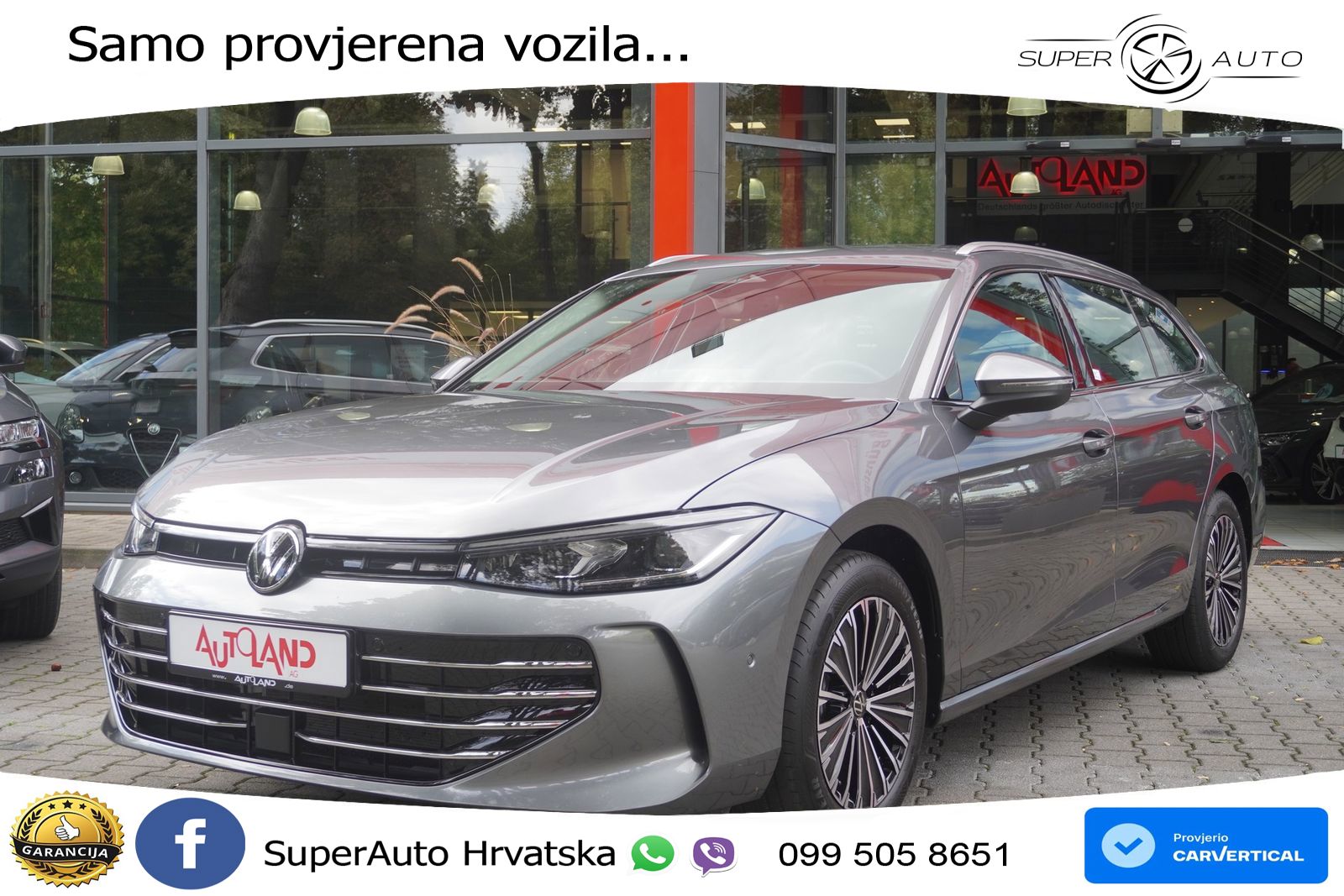 Volkswagen Passat Variant 1.5 eTSI (150 KS) DSG LED+GR SJED+ACC