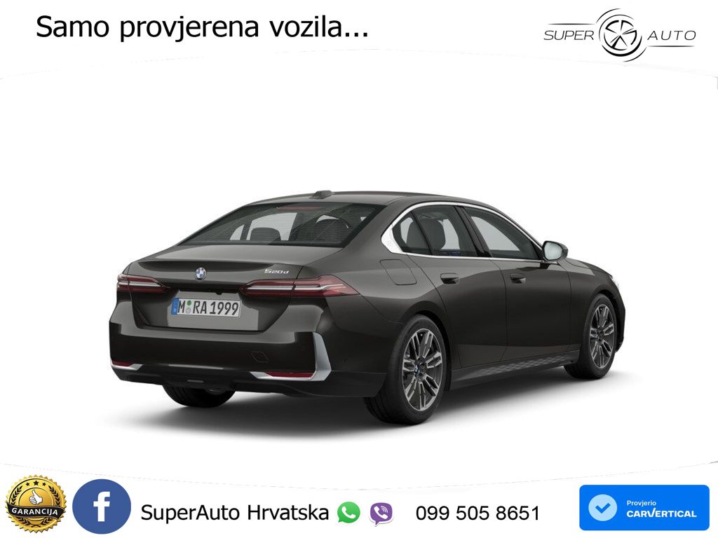 BMW 520d (197 KS) Steptronic M Sport LED+GR SJED+ACC