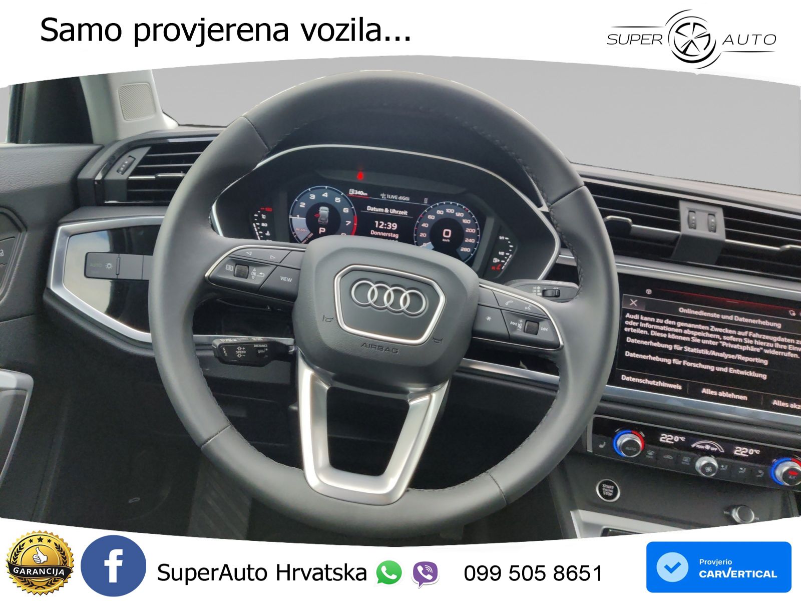 Audi Q3 35 TFSI (150 KS) S tronic advanced LED+GR SJED+ACC