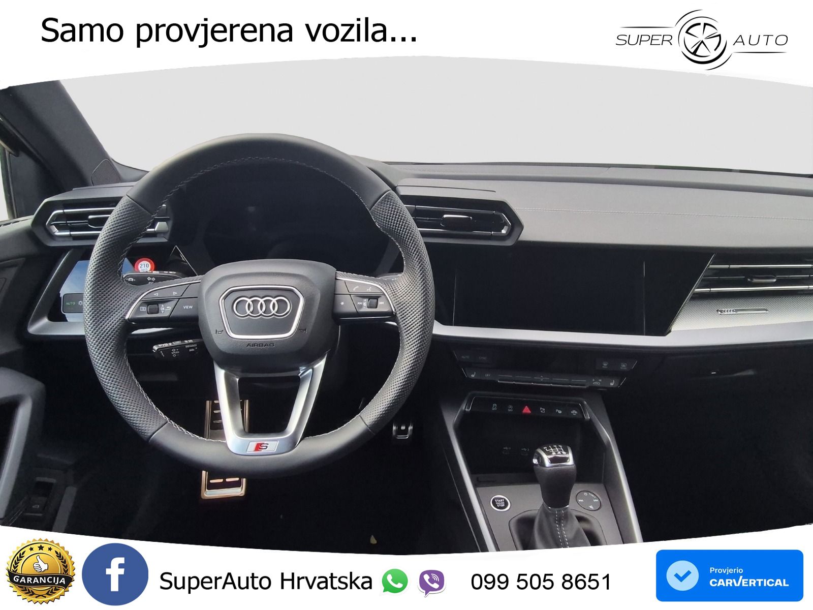 Audi A3 35 TFSI (150 KS) S line LED+GR SJED+ACC