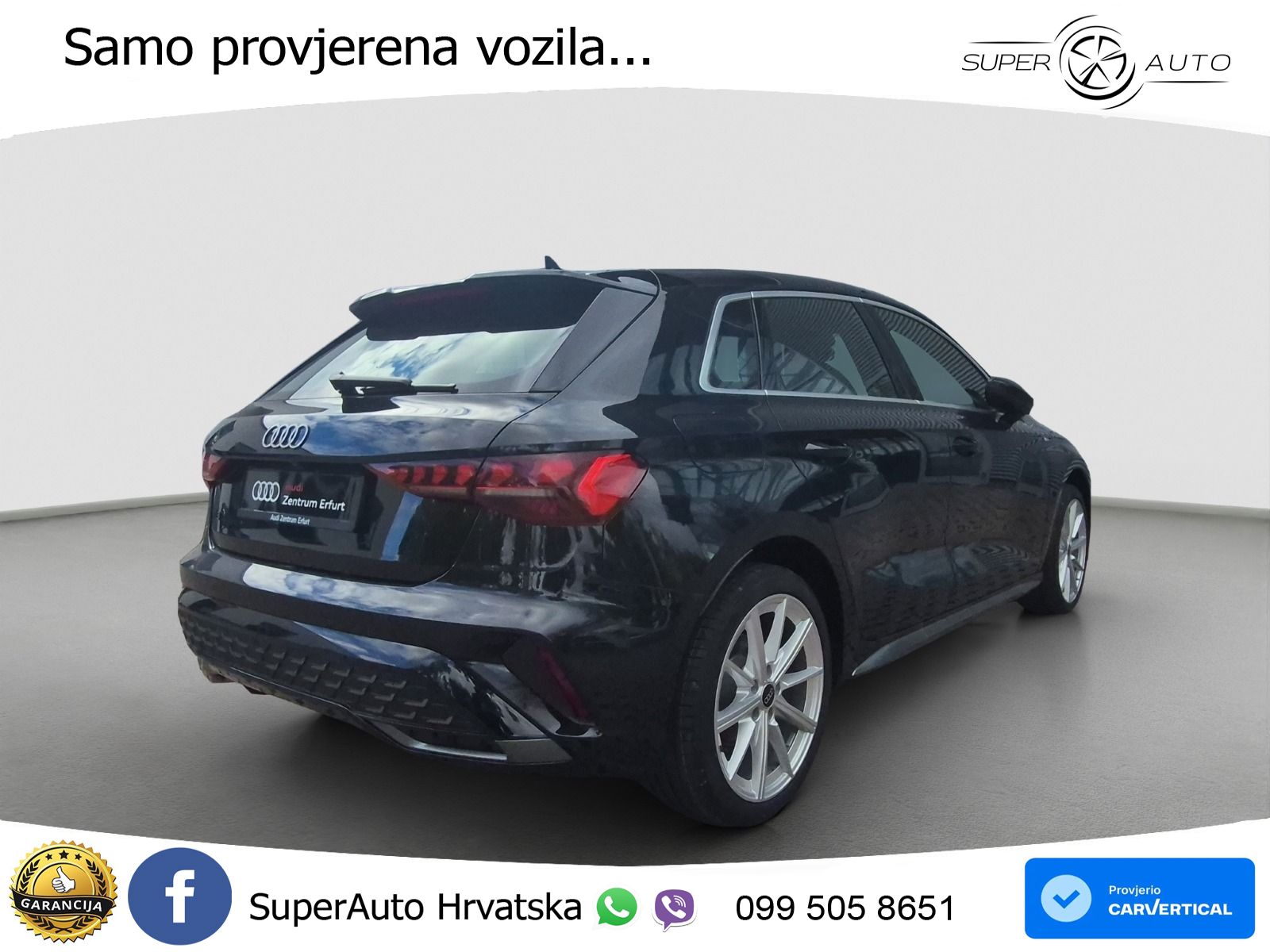 Audi A3 35 TFSI (150 KS) S line LED+GR SJED+ACC