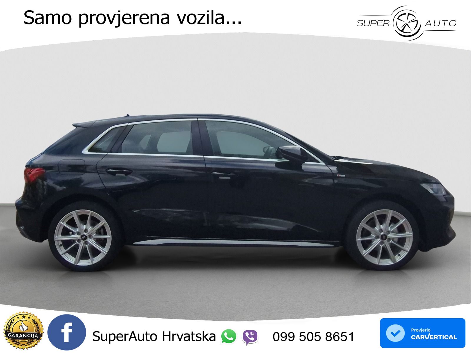 Audi A3 35 TFSI (150 KS) S line LED+GR SJED+ACC