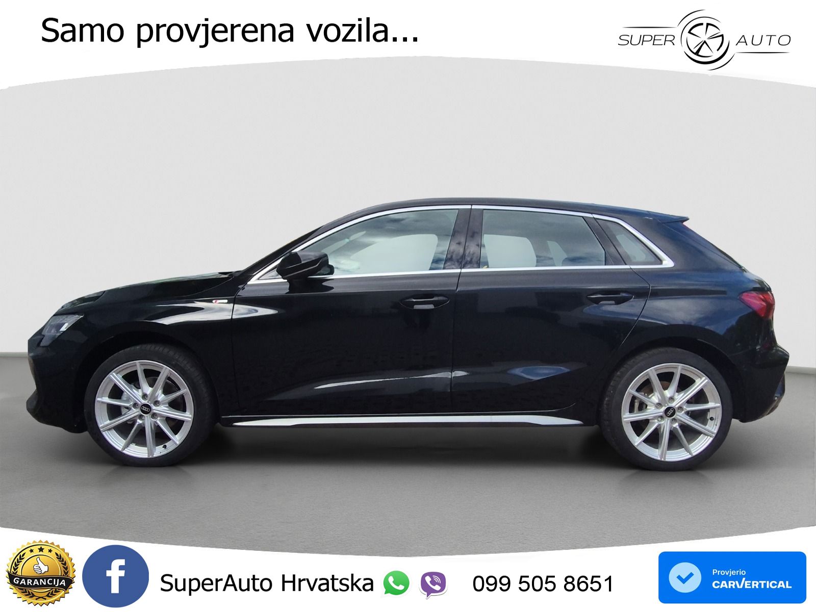 Audi A3 35 TFSI (150 KS) S line LED+GR SJED+ACC