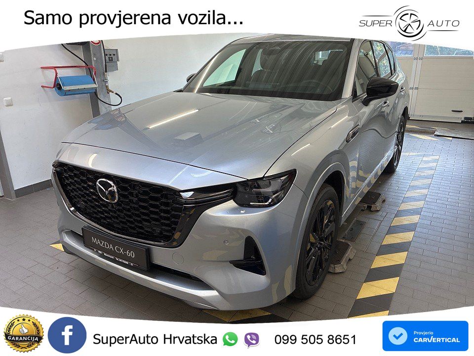 Mazda CX-60 3.3 e-Skyactiv D (254 KS) AWD Automatic MATRIX+GR SJED+KAM