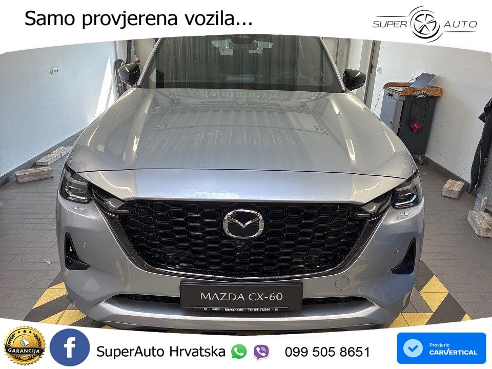 Mazda CX-60 3.3 e-Skyactiv D (254 KS) AWD Automatic MATRIX+GR SJED+KAM