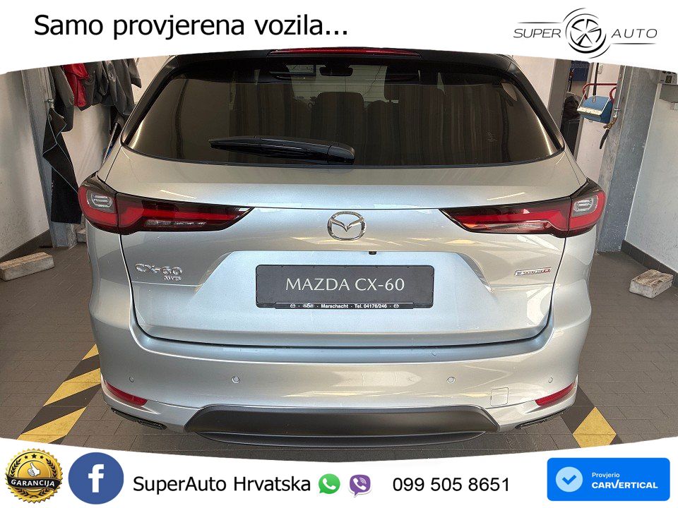 Mazda CX-60 3.3 e-Skyactiv D (254 KS) AWD Automatic MATRIX+GR SJED+KAM