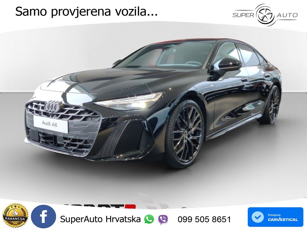 Audi A6 2.0 TDI (204 KS) quattro S tronic S line LED+GR SJED+ACC