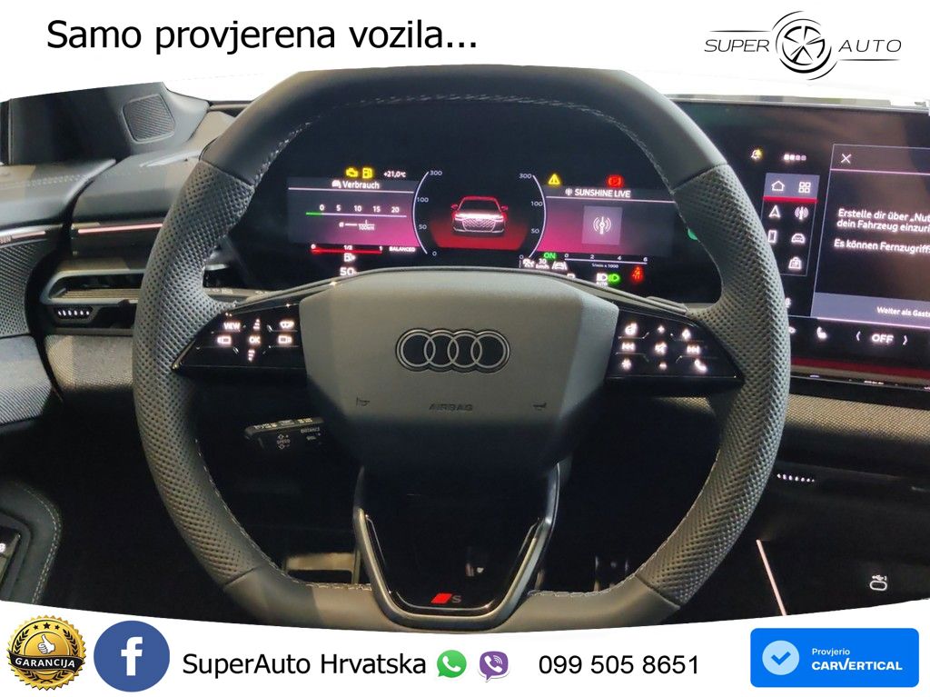 Audi A6 2.0 TDI (204 KS) quattro S tronic S line LED+GR SJED+ACC