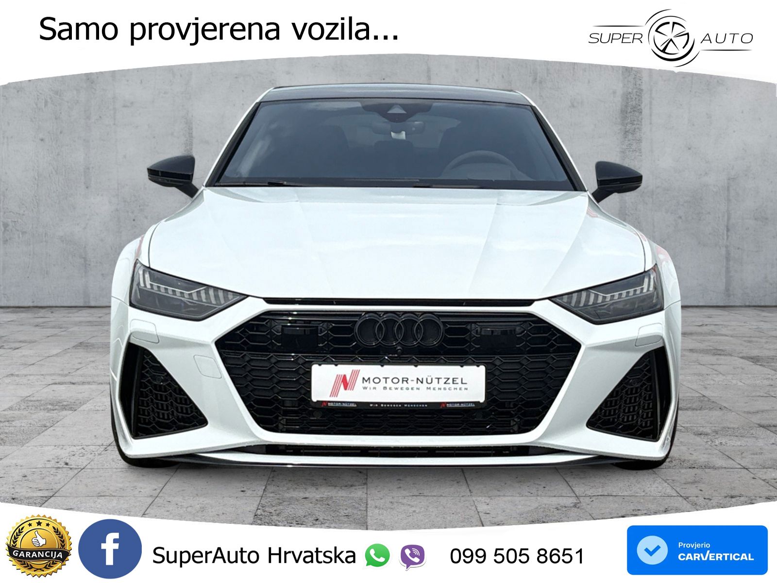 Audi RS7 4.0 TFSI V8 (600 KS) quattro tiptronic MATRIX+GR SJED+KAM