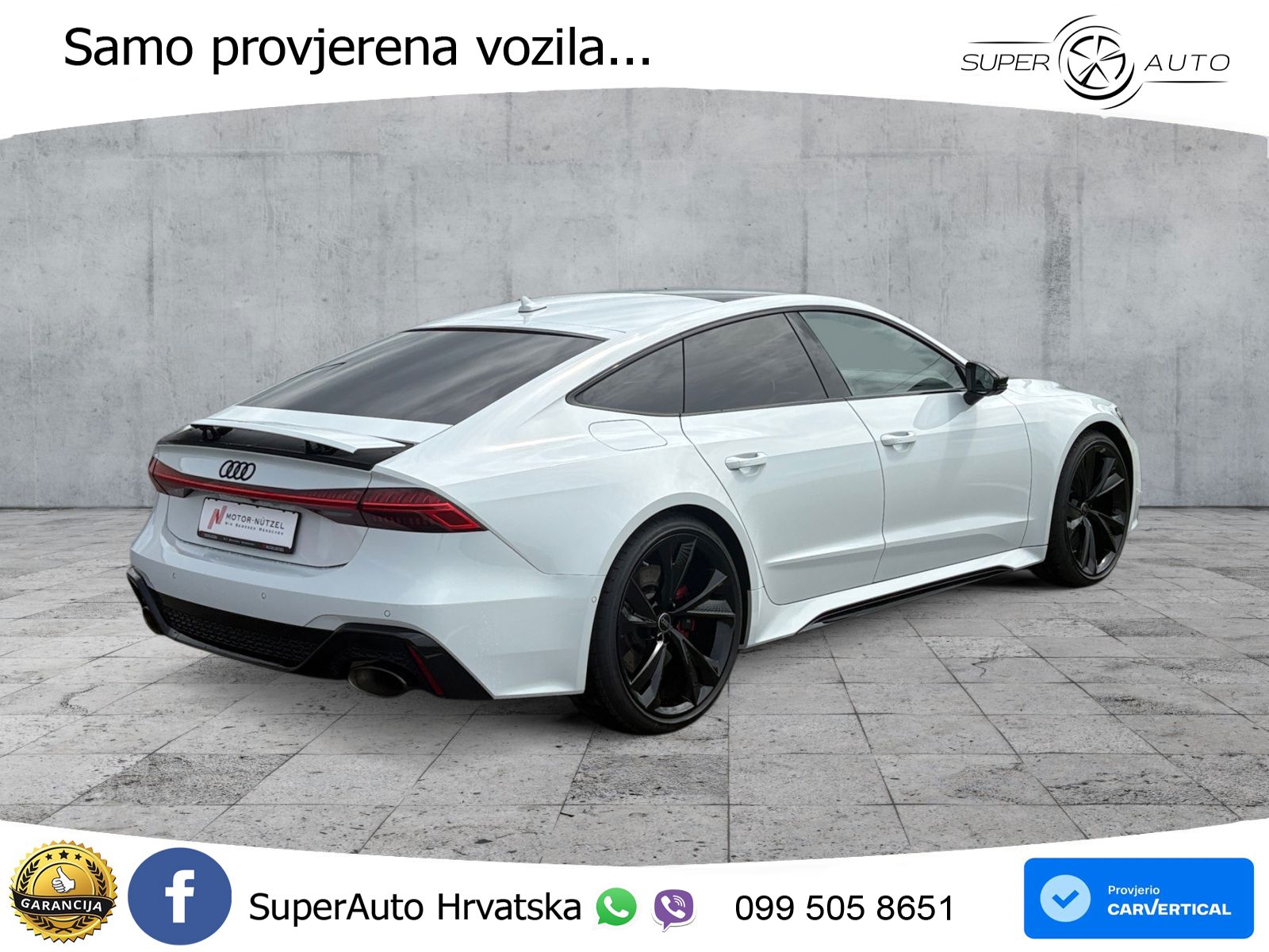 Audi RS7 4.0 TFSI V8 (600 KS) quattro tiptronic MATRIX+GR SJED+KAM