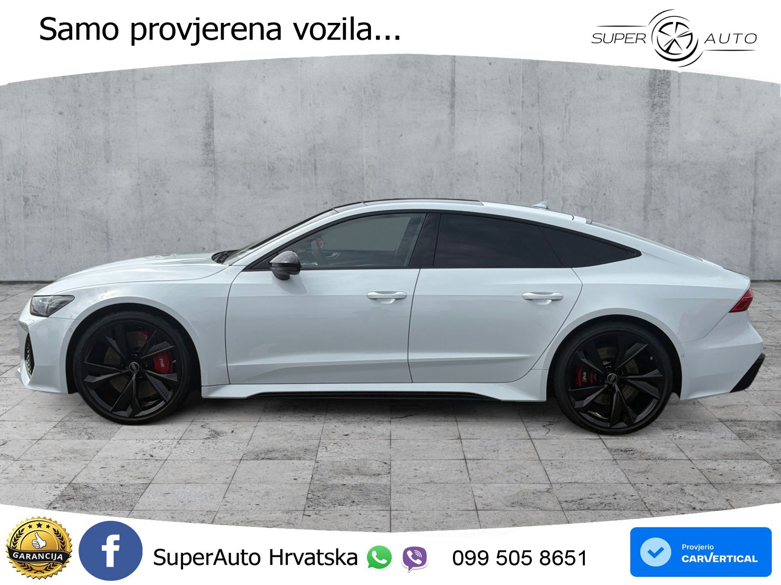 Audi RS7 4.0 TFSI V8 (600 KS) quattro tiptronic MATRIX+GR SJED+KAM