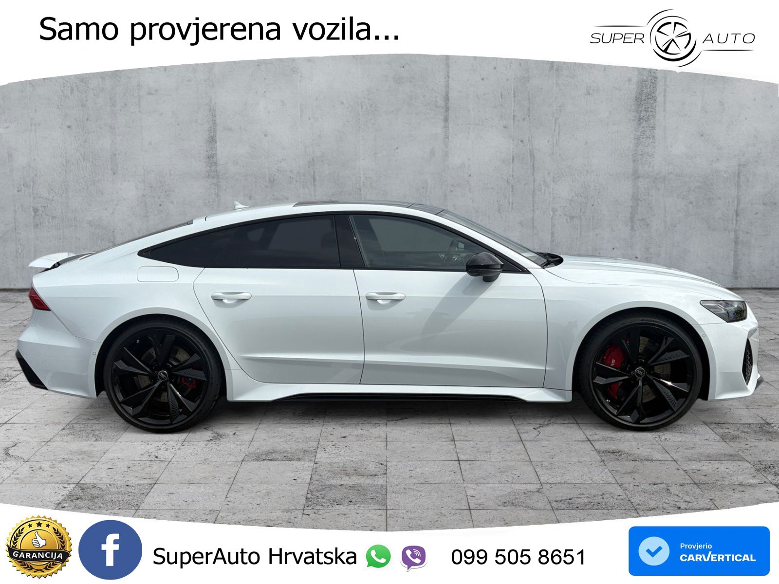 Audi RS7 4.0 TFSI V8 (600 KS) quattro tiptronic MATRIX+GR SJED+KAM