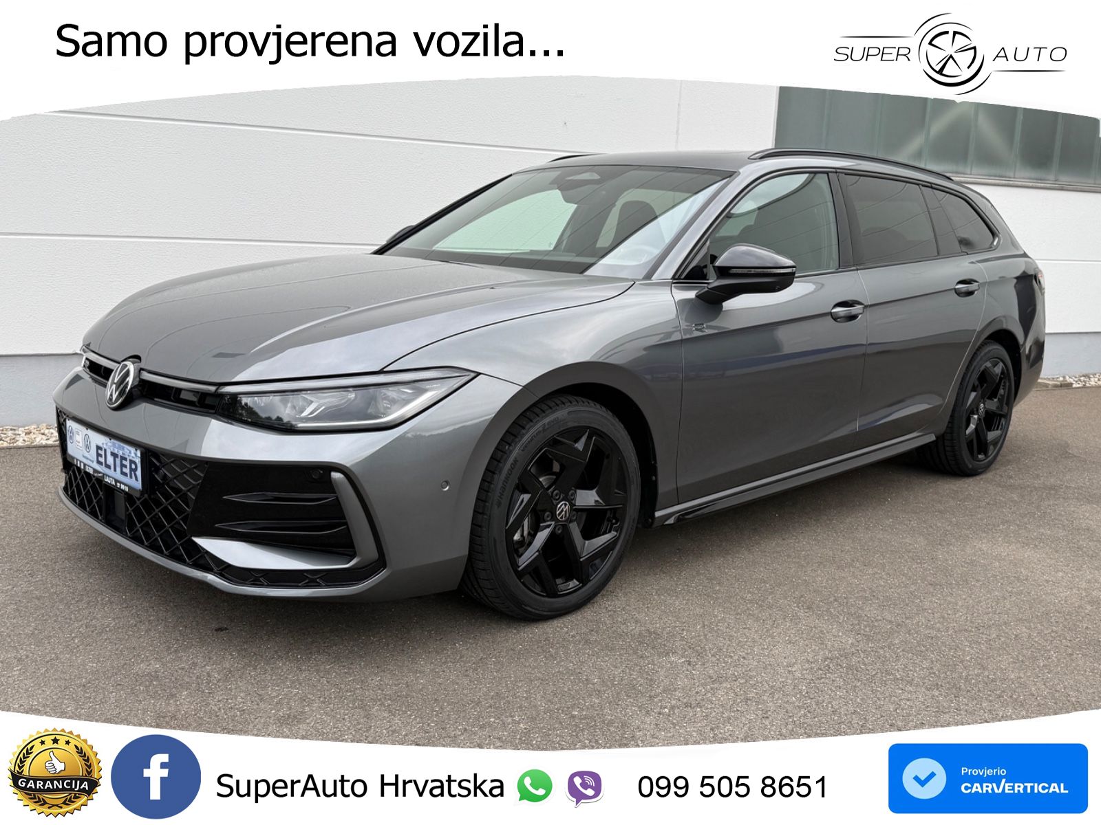 Volkswagen Passat Variant 2.0 TDI (193 KS) 4MOTION DSG R-Line LED+GR SJED+ACC