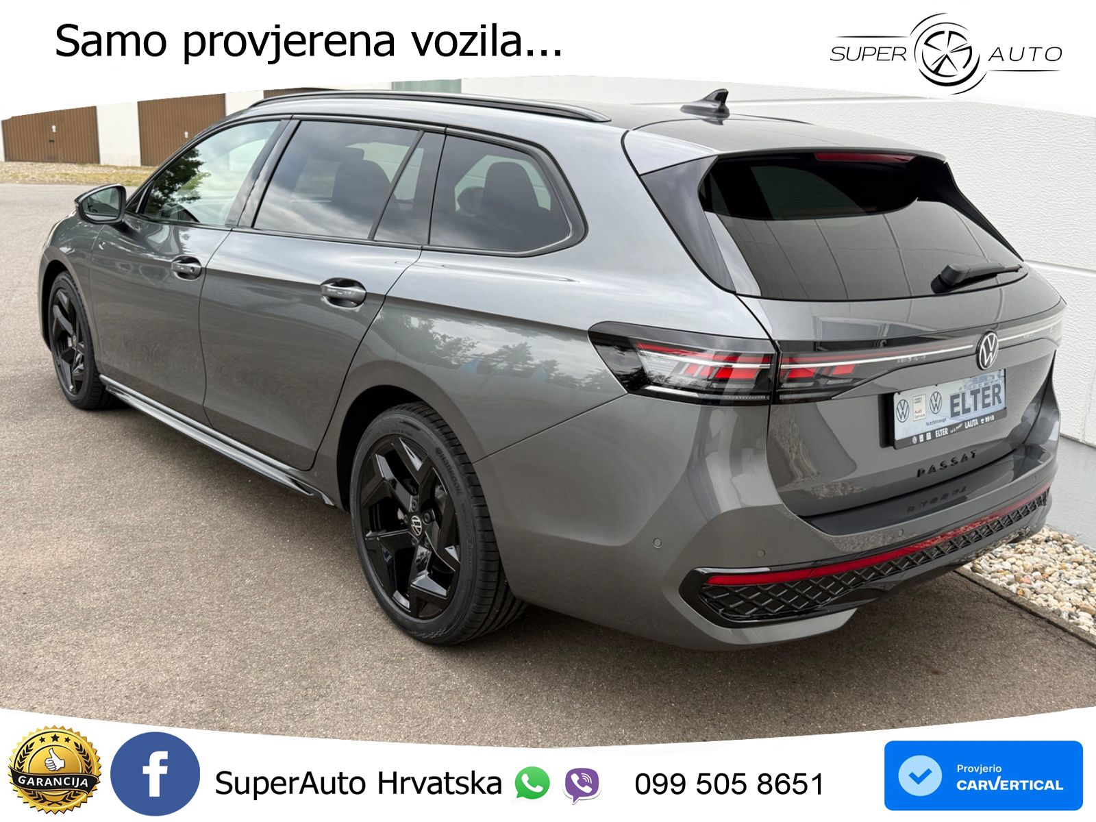 Volkswagen Passat Variant 2.0 TDI (193 KS) 4MOTION DSG R-Line LED+GR SJED+ACC