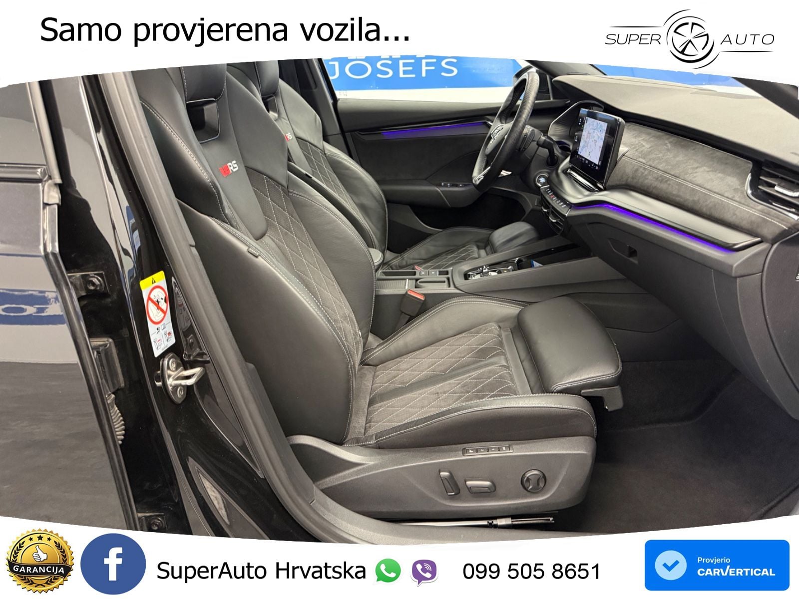 Škoda Octavia Combi RS 2.0 TDI (200 KS) DSG LED+GR SJED+ACC
