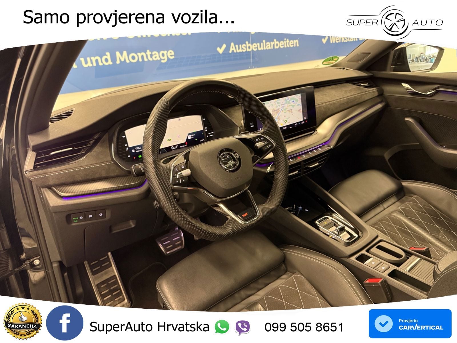 Škoda Octavia Combi RS 2.0 TDI (200 KS) DSG LED+GR SJED+ACC