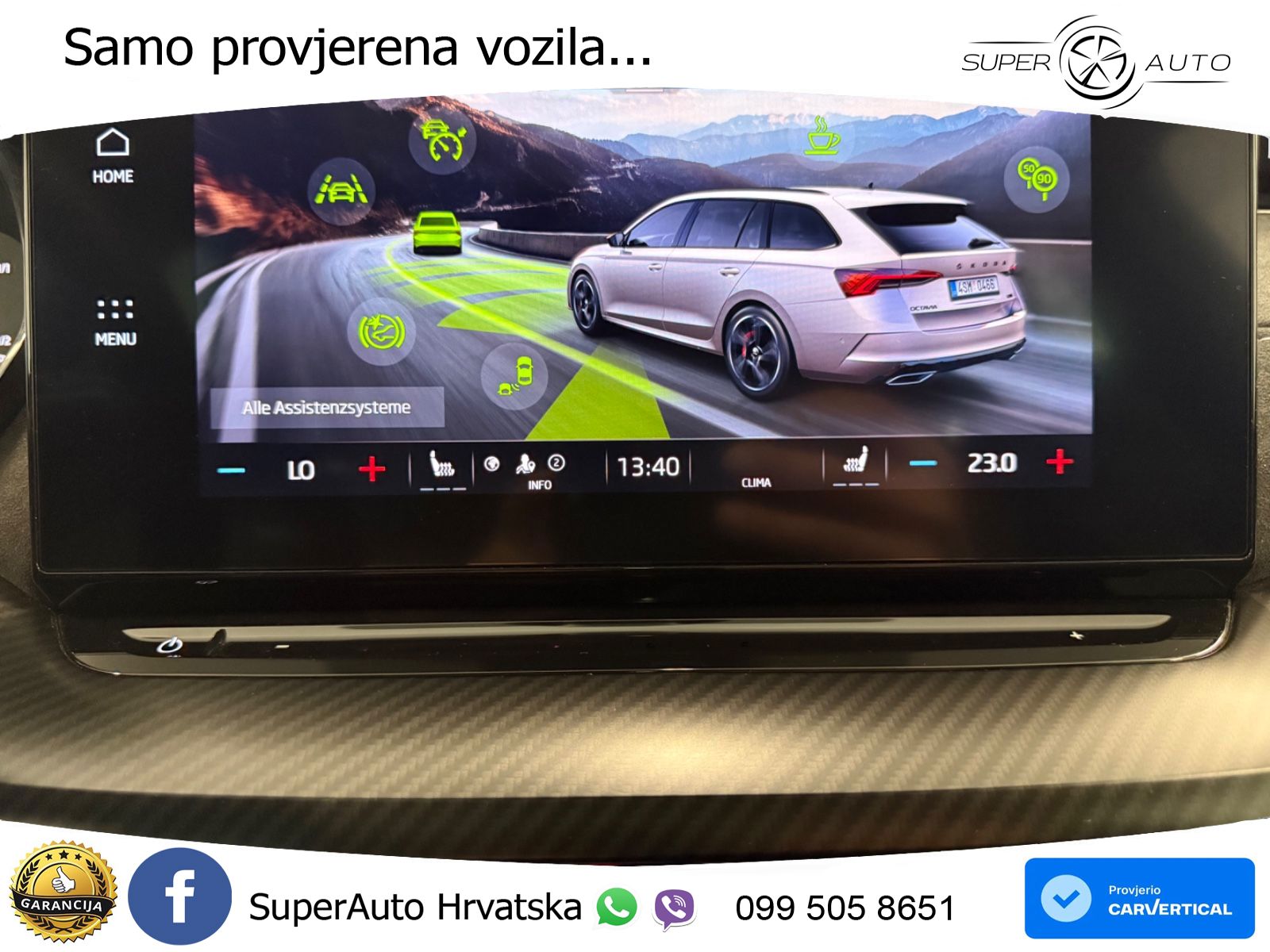 Škoda Octavia Combi RS 2.0 TDI (200 KS) DSG LED+GR SJED+ACC