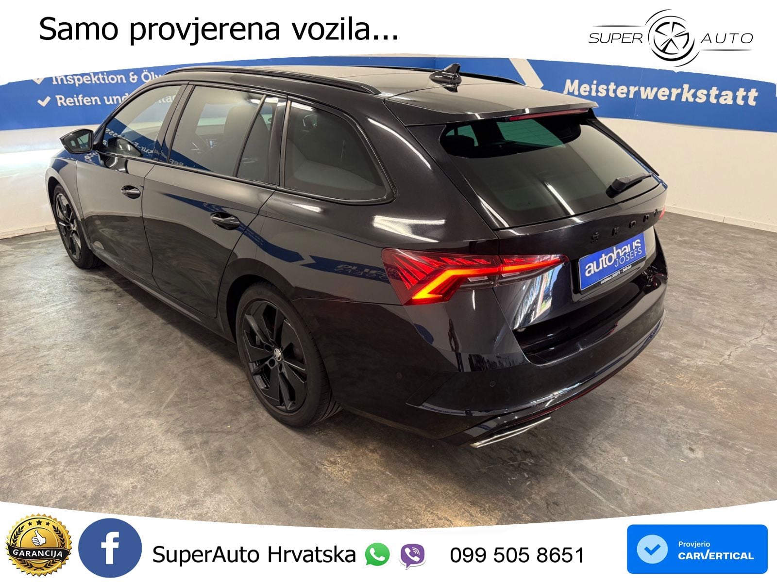 Škoda Octavia Combi RS 2.0 TDI (200 KS) DSG LED+GR SJED+ACC