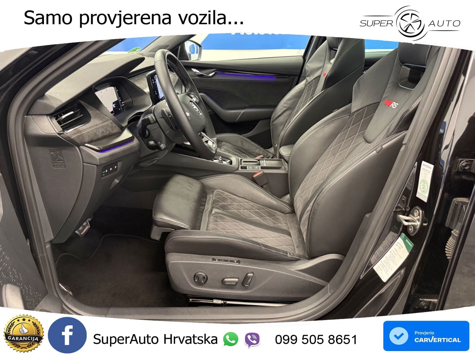 Škoda Octavia Combi RS 2.0 TDI (200 KS) DSG LED+GR SJED+ACC