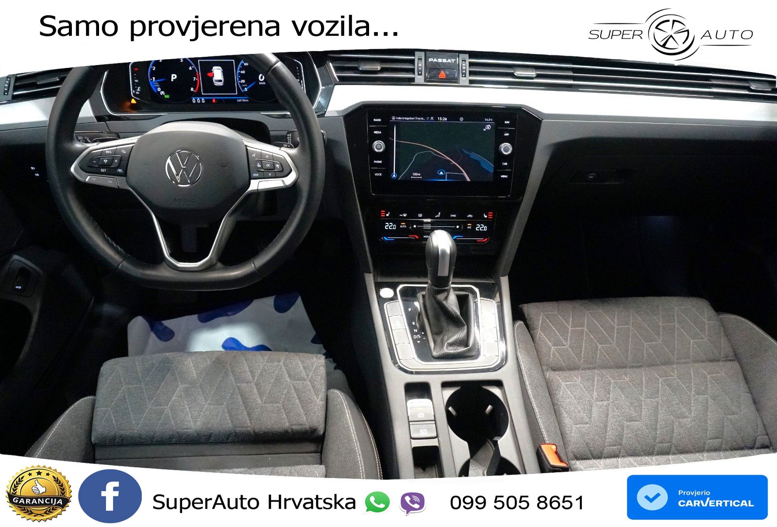 Volkswagen Passat Variant 2.0 TSI (190 KS) DSG Business LED+GR SJED+ACC