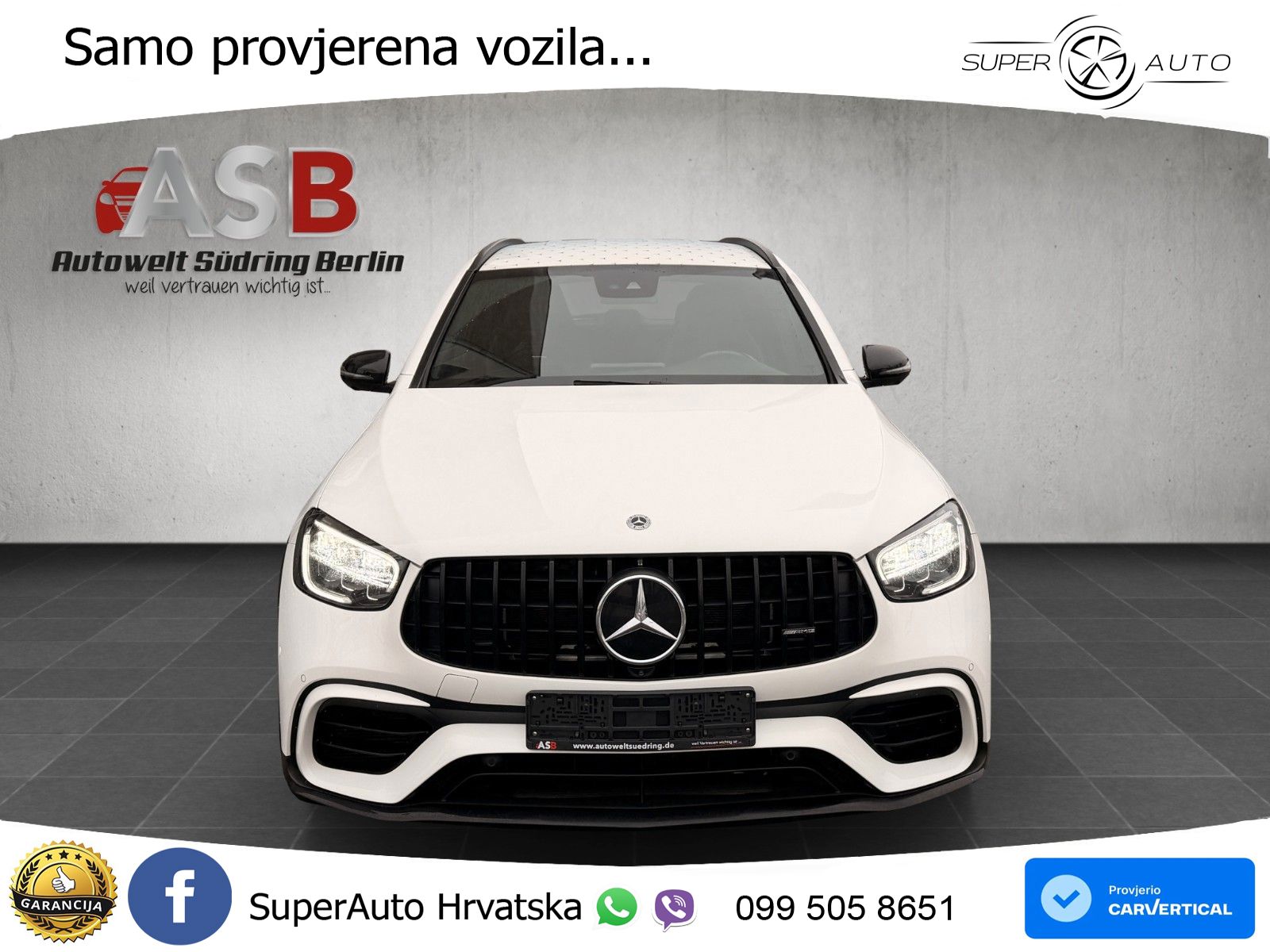 Mercedes AMG GLC 63 V8 (476 KS) 4MATIC+ MCT