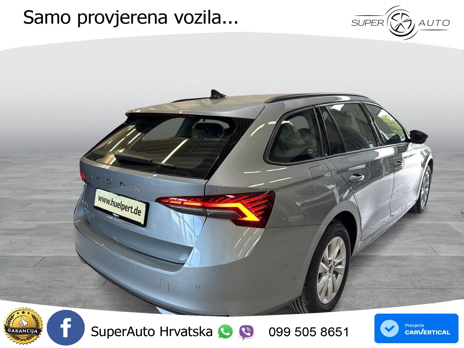 Škoda Octavia Combi 2.0 TDI (150 KS) DSG Selection LED+GR SJED+ACC